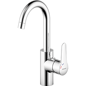 Bravat Palma Waschtischarmatur 3517002 mit hohem Auslauf, mit Ablaufgarnitur, chrom