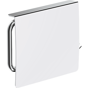 Bravat New York WC-Papierhalter 854710  mit Deckel, chrom