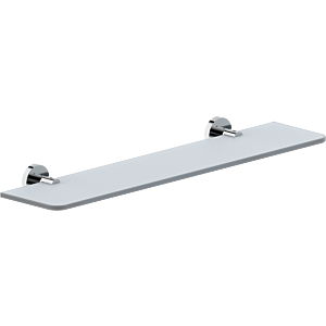 Bravat Varuna Ablagekonsole 763710 Glas, chrom, Kleben/Schrauben