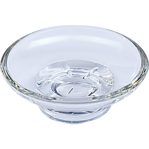 Porte-savon de rechange Bravat Metasoft 121701 en verre transparent