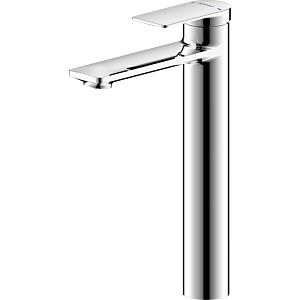 Mitigeur de lavabo Bravat Milano 3564212 avec bec haut, grande taille, bonde clic-clac, chromé