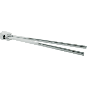 Porte-serviettes Bravat Metasoft 817010, 2 bras, chromé