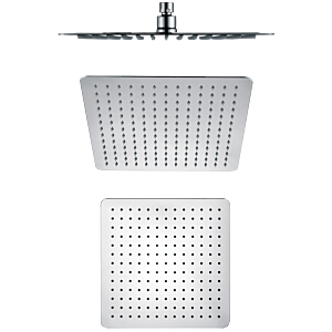 Bravat Kopfbrause 3590627 eckig, chrom