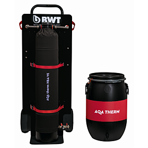 Station de remplissage chauffante BWT HBA Jun. VE 125639960, pression nominale 6 bar, unité mobile, faible salinité, b 20 °dH, 0,65 m³, mobile