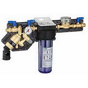 Caleffi Combinaison de remplissage BA Plus 580022 2000 / 2 &quot;, cartouche 1930 , 75 l, automatique, avec unité de dessalement