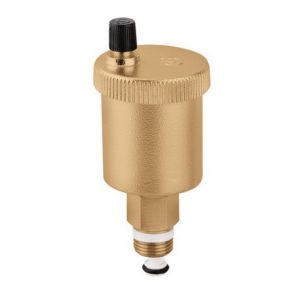 Caleffi Minical Schnellentlüfter 502140 1/2" AG, mit Absperrung
