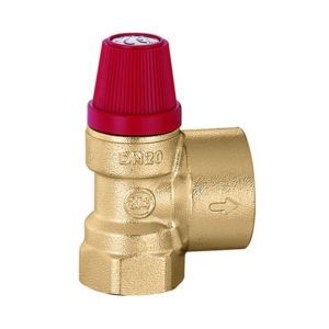 Caleffi membrane safety valve 530530 3/4&quot; IT x 1&quot; IT, 3 bar, power 100 kW