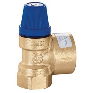 Caleffi Membran-Sicherheitsventil 531510 3/4" IG x 1" IG, 10 bar, für Brauchwasser