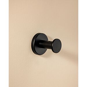 Cosmic Architect S+ hook WJC235A0021036 with rosette, 55 x 60 x 55 mm, matt black