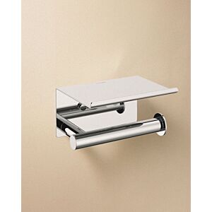 Cosmic Architect S+ paper holder WJC235A0059001 with shelf, chrome
