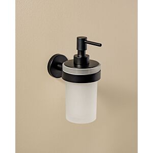 Cosmic Start distributeur de savon mural WJC419A0005036 76 x 123 x 165 mm, 240 ml, noir mat