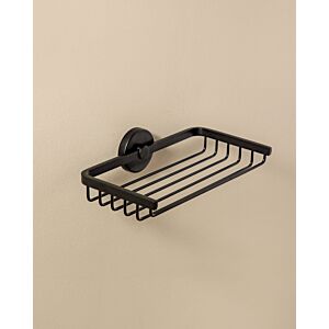 Cosmic Start wall soap basket WJC419A0030036 200 x 115 50 mm, black matt