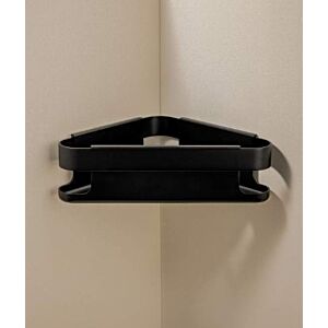 Cosmic Start Eck-Duschkorb WJC419A0050036 ausziehbar, 216 x 212 x 80 mm, schwarz matt