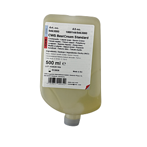 CWS Seifencreme Paradise Cream Slim, 5463 Standard, gelb, Zitronenduft, 500ml