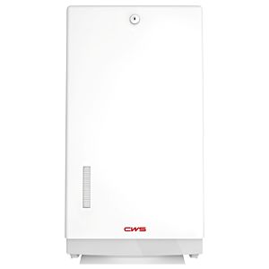 CWS Faltpapierspender 4620000 Universal, weiß, Kunststoff, mit Schloss