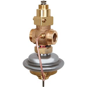 Danfoss Vol,-stromregl, m, Stellv, 003H6782 DN50, Kvs 25,0, PN25, GGG-40,3, Flansch