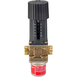 Danfoss return temperature limiter 003N5117 DN15, G3/4 AG, 20-60 C, Kvs 1.5