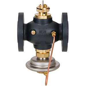 Danfoss Vol,-stromregl, mit Stellv, 003H6756 DN32, Kvs 12,5, PN25, GGG-40,3, Flansch