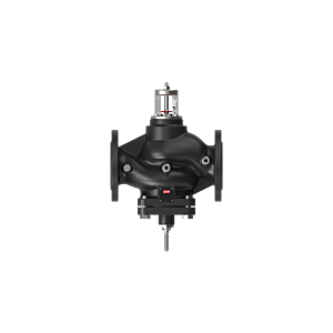 Vanne à soupape Danfoss VFQ221 DN150 065B5604 Kvs380, PN16, GG-25, FL, diamètre souple