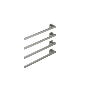 Dornbracht towel warmer 83304980-99 wall-mounted, brushed dark platinum