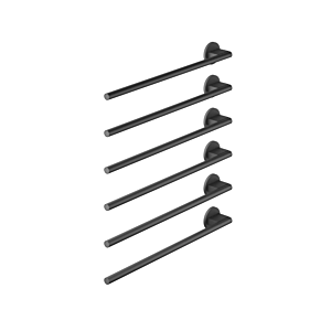 Dornbracht Towel Warmer, 6-way 83306979-33 Wall Mounted, SERIES-SPECIFIC Black matt