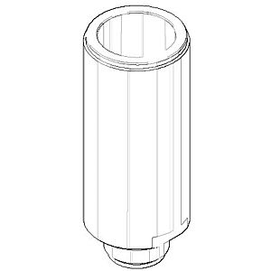 Dornbracht shaft for spout 09300109510-00 chrome