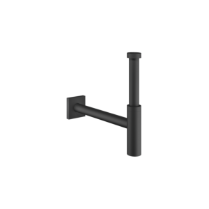 Dornbracht Geruchverschluss 1006078033 1 1/4", eckige Rosette, schwarz matt