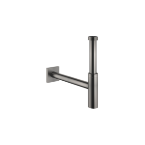 Dornbracht odor trap 10060780-99 2000 2000 / 4 &quot;, rosette 78 x 78 mm, dark platinum matt