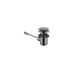 Dornbracht Ablaufgarnitur 10300970-99 1 1/4", mit Kniehebel 185 mm, Dark Platinum matt