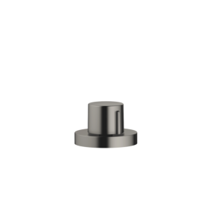 Dornbracht Exzenterbetätigung 10710970-99 Drehknopf mit runder Rosette, Dark Platinum matt