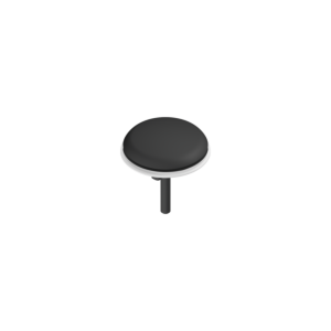 Dornbracht tap hole cover 12715970-33 black matt