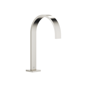 Dornbracht Mem basin spout 13715782-06 standing installation, with waste set, matt platinum