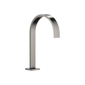 Dornbracht Mem basin spout 13715782-99 standing installation, with waste set, dark platinum matt