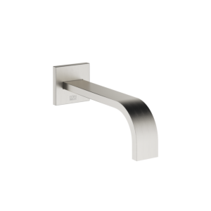 Dornbracht Mem basin spout 13800782-06 wall mounting, without waste set, matt platinum