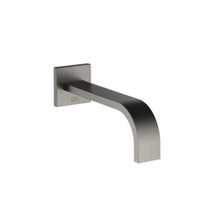 Dornbracht Mem Waschtisch-Auslauf 13800782-99 Wandmontage, ohne Ablaufgarnitur, Dark Platinum matt