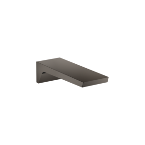 Dornbracht Cl. 2000 spout 13801705-99 for wall mounting, dark platinum matt