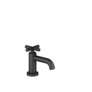 Dornbracht Tara. tap 17500892-33 with cross handle, cold water, projection 100 mm, matt black