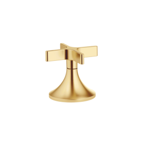 Dornbracht Vaia Seitenventil 20000808-28 rechtsschließend, warm, messing gebürstet