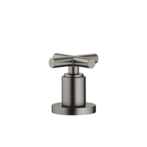 Dornbracht Tara. vanne latérale 20000892-99 fermeture à droite, froid ou chaud, platine foncé mat