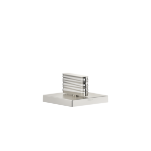 Dornbracht Cl.1 Seitenventil 20001705-06 rechtsschließend, kalt, WAVES-Struktur, platin matt