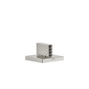 Dornbracht Cl.1 Seitenventil 20002706-06 linksschließend, warm, CASCADE-Struktur, platin matt