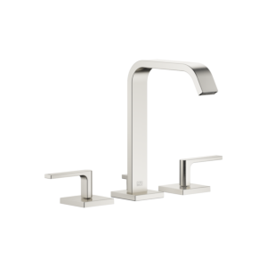 Dornbracht IMO mitigeur lavabo 3 trous 20713671-06 platine brossé, avec garniture de vidage
