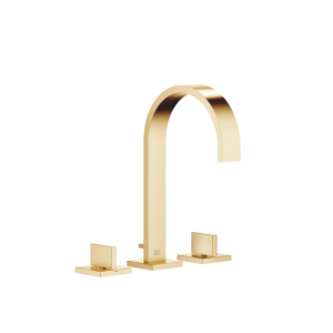 Dornbracht avec garniture de vidage lavabo 3 trous 20713782-28 match0, laiton brossé