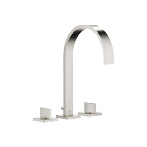 Dornbracht avec garniture de vidage lavabo trois trous 20715782-06 match0, platine mat