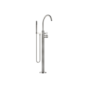 Dornbracht Meta single lever mixer 25863661-06 for bathtub, free-standing, with shower set, matt platinum