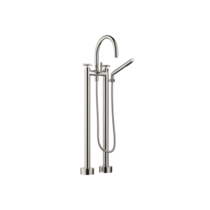 Dornbracht Tara. two-hole bath mixer 25943892-08 Cross handles, free-standing, with fittings, platinum