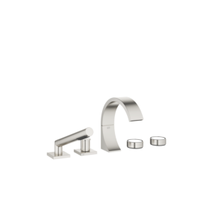 Dornbracht Cyo robinet de baignoire à cinq trous 27523811-06 pour installation de bord de baignoire/bord de carrelage, platine mat