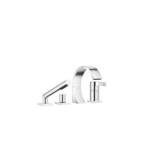 Dornbracht Cyo four-hole bath fitting 27632811-00 for bath edge/tile edge installation, chrome