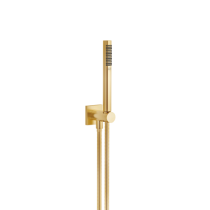 Dornbracht shower set 27802970-28 with integrated shower holder, brushed brass