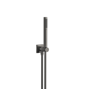 Dornbracht Brausegarnitur 27802970-99 mit integriertem Brausehalter, Dark Platinum matt